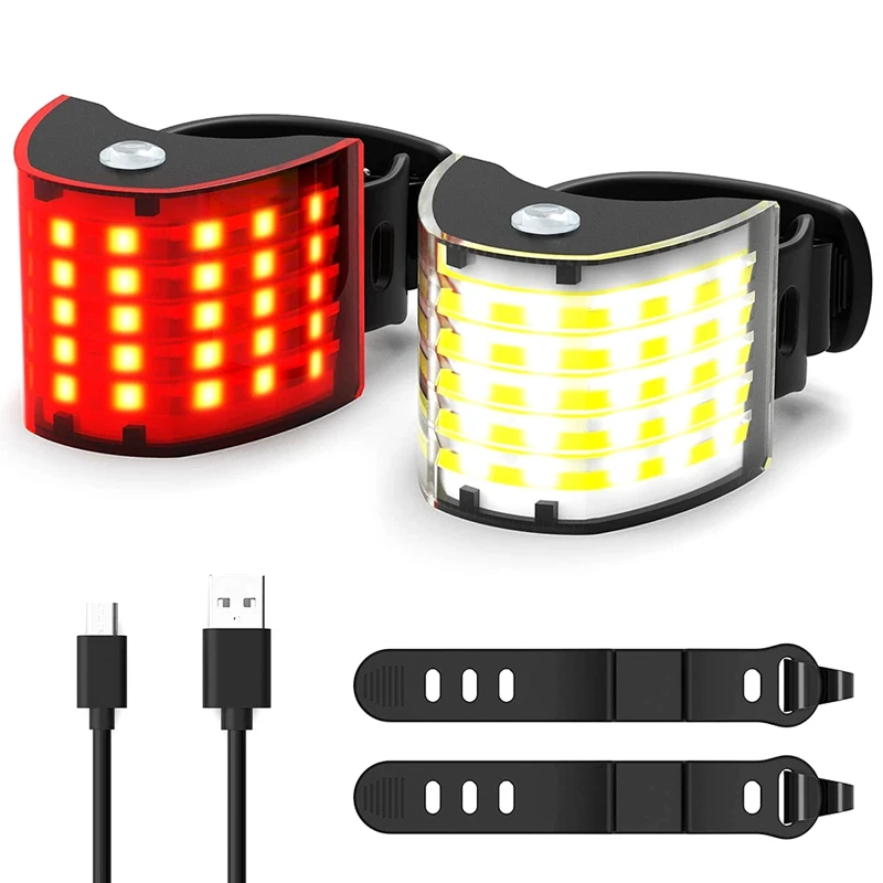 

Front And Rear Bicycle LED Lights Mountain Bicycle Road Bicycle Tail Lights Waterproof Bicycle Accessories