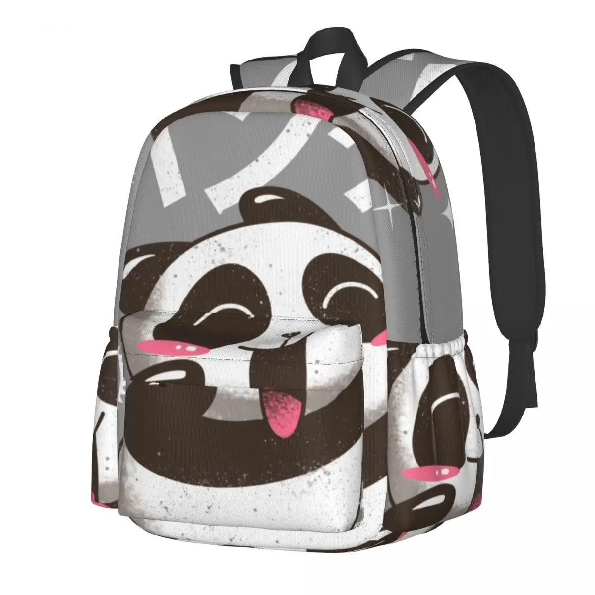 

Kawaii Panda Backpack Student Japanese Character Breathable Backpacks Polyester Elegant School Bags Cycling Colorful Rucksack