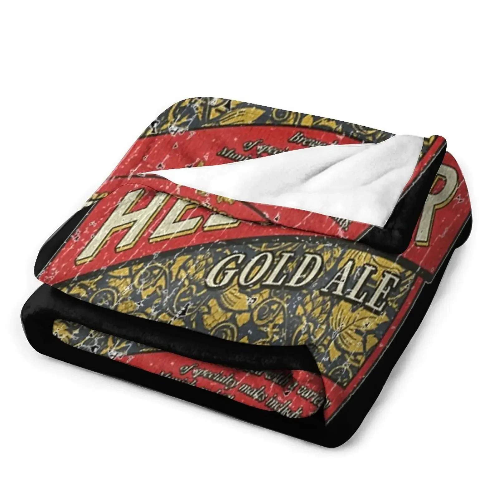 Heisler-Gold-Ale-Beer-1995-плед постельное белье одеяла