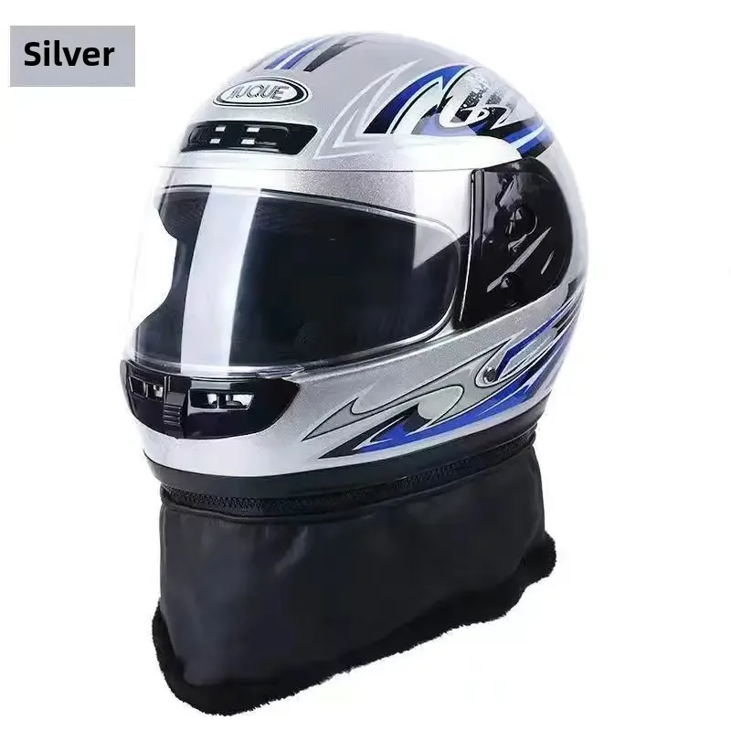 Зимний линзочный электрический мотоциклетный шлем мужской и женский полушлем