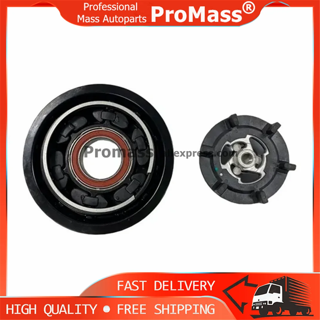 Фото Новый шкив компрессора кондиционера 6SEU14C для VW POLO, SKODA FABIA, SEAT CORDOBA, IBIZA, AUDI A2 1.4 6Q0820808 №1