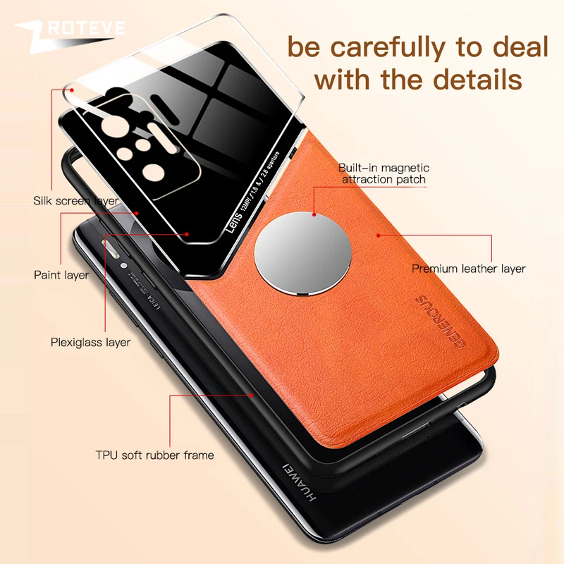 ZROTEVE Leather Texture Soft Frame PC Cover For Xiaomi Redmi Note 10 10S 9S 9 11S 11 Pro Max Xiomi Note10 Note11 Plus 5G Cases