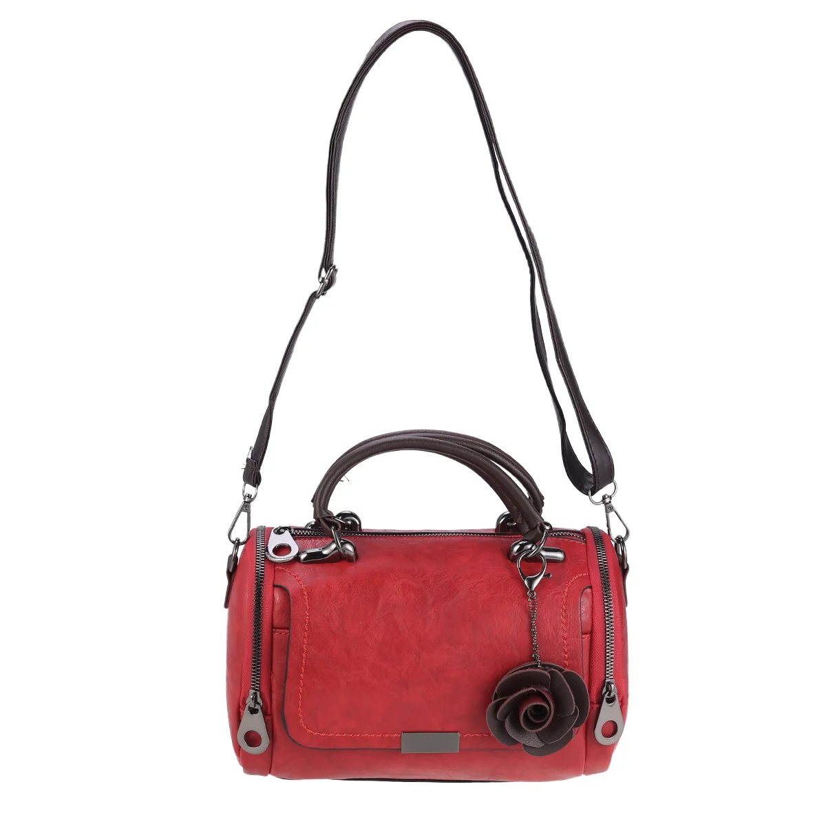 

Handbag Purseshoulder Pillow Crossbodywomanhandle Boston Portable Womenside Strapadjustable Retro Style Clutch Minivintage Girls