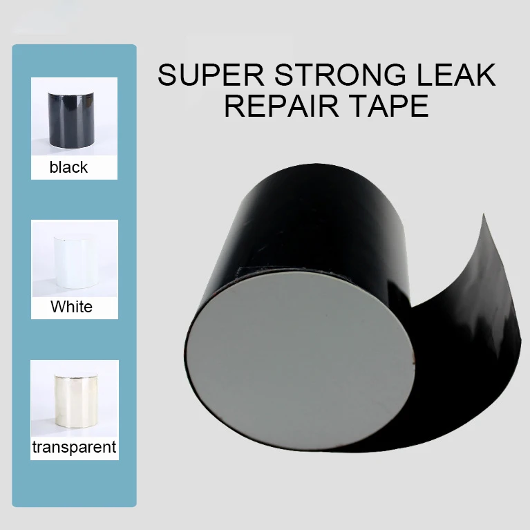 

PVC Pipe Repair Tape Strong Waterproof Tape Stop Leaks Self Adhesive Tape Seal Repair Fix Tape Adhesive Insulating Duct Tape