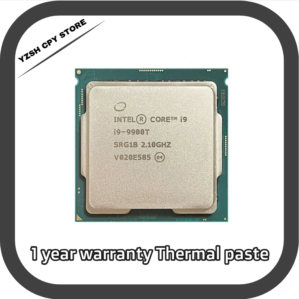 

Процессор Intel Core i9-9900T i9 9900T 2,1 ГГц Восьмиядерный 16-поточный процессор 16 Мб 35 Вт LGA 1151