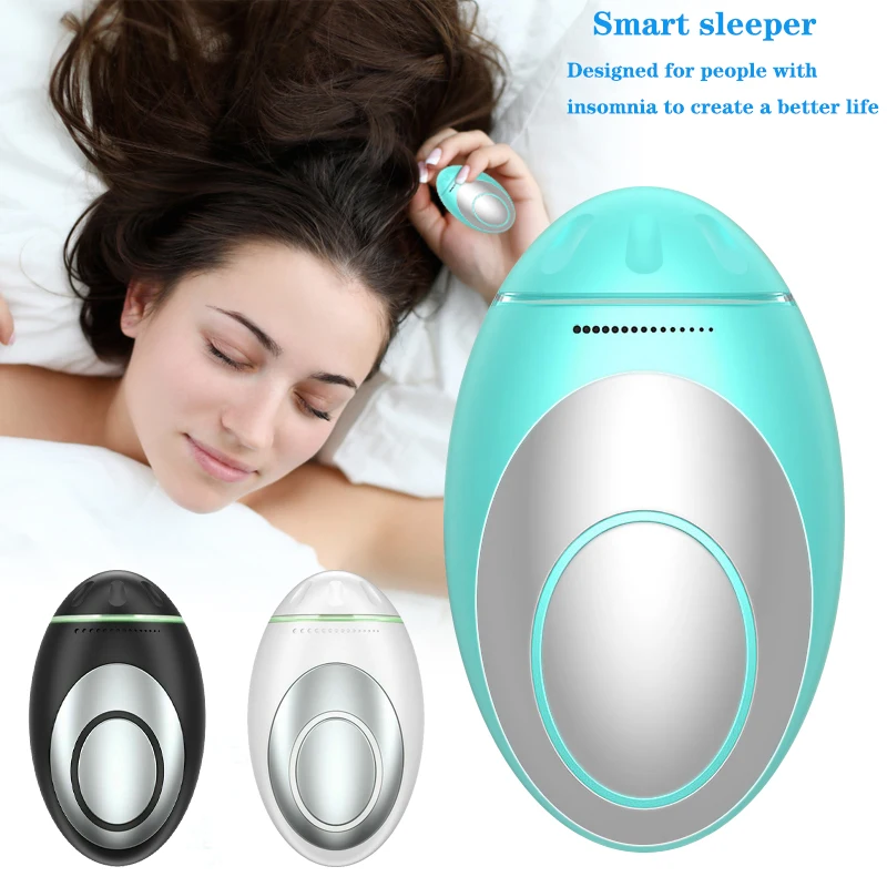 

Micro-current Sleep Aid Massager Relieves Anxiety Pulse Relief Decompression Instrument USB Charging Handheld Insomnia Device