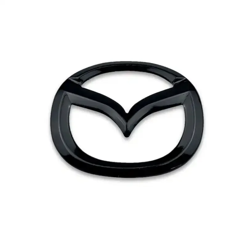 

ABS автомобильный руль, центральная эмблема, наклейка для Mazda 3 CX3 CX4 CX5 CX7 CX8 CX9 CX30 RX7 Atenza Axela, украшение интерьера