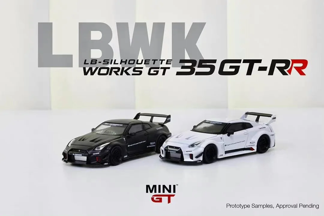 1:64 LBWK R35 WORKS 35GT-RR, ограниченная серия, литая под давлением модель автомобиля из сплава 168, украшения для взрослых, игрушки для мальчиков, подарки для детей (art.: 3920cfebd30e7) - 3920cfebd30e7