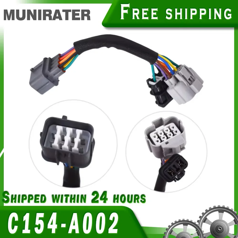 

Распределительный адаптер для Honda Civic Obd1 к Obd2, джемпер с ремнем головокружения 1999-2000 8pin