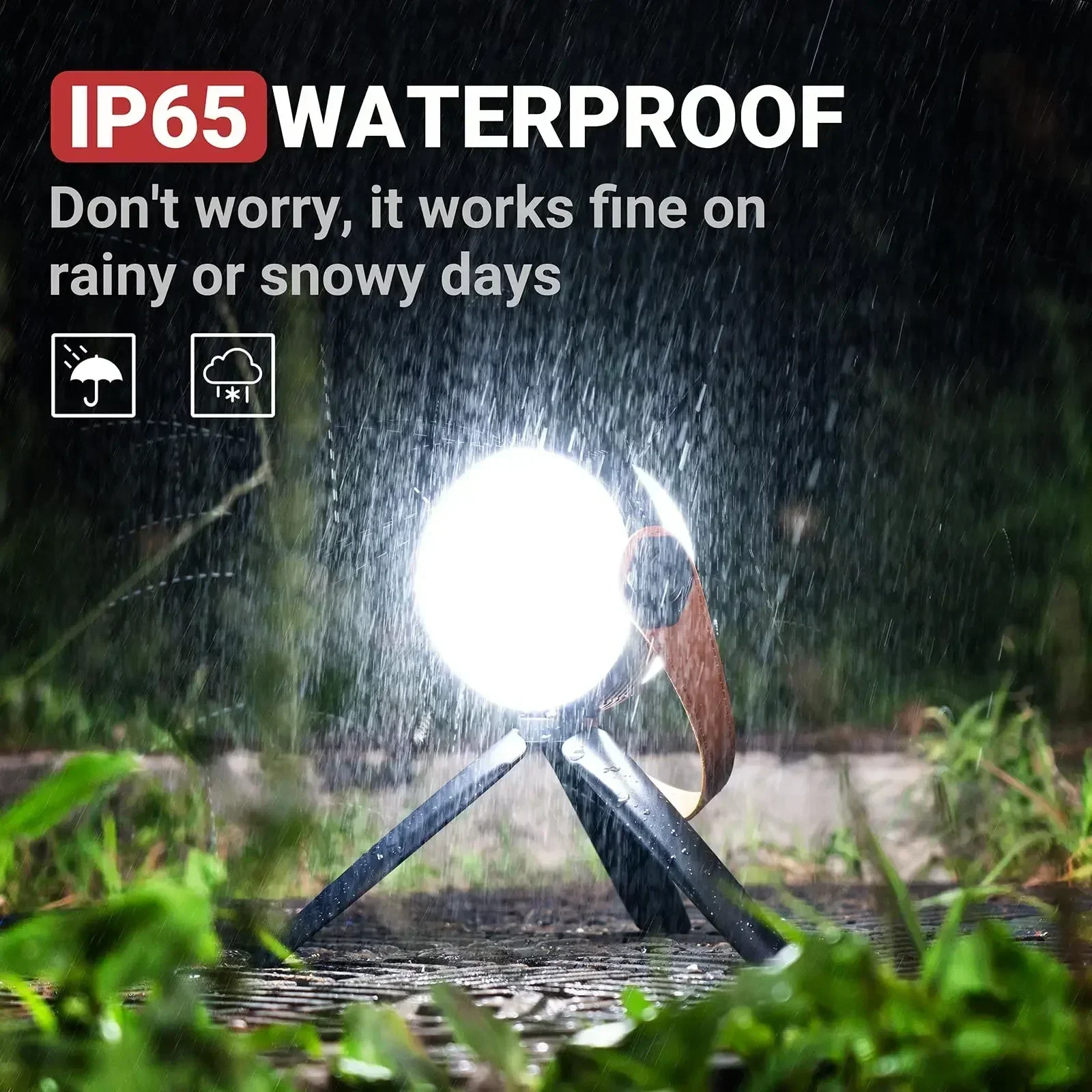 Портативный шар кронштейн для кемпингового фонаря перезаряжаемый подвесной