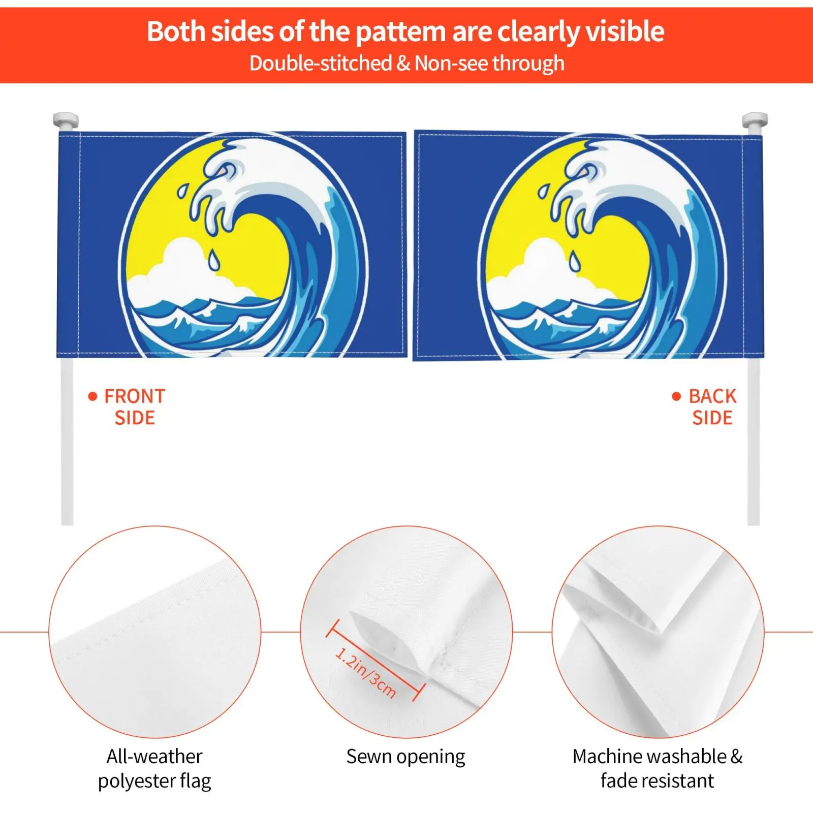 1984: уличный декор для озера флаг Автомобильный пурплеровский саундтрек Dovescry 80smusic