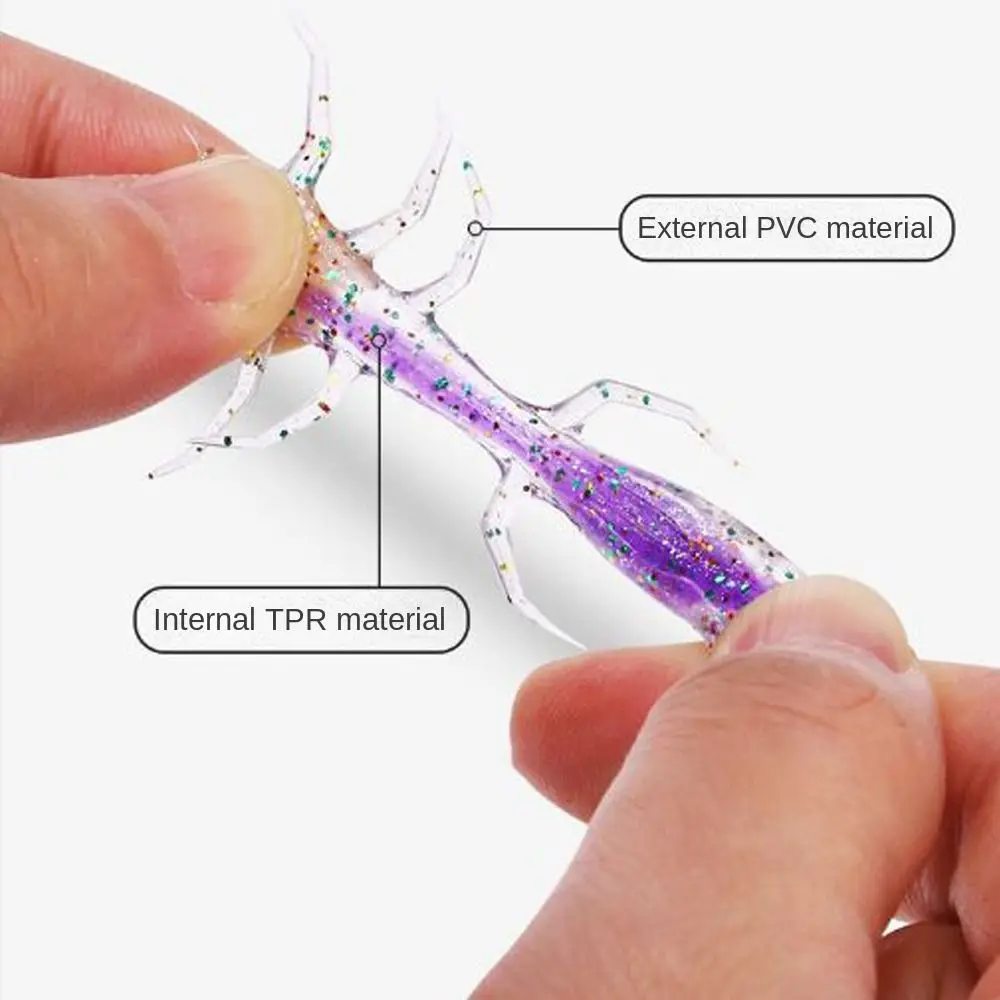 10 шт. мягкие рыболовные приманки 3 5 см 1 г
