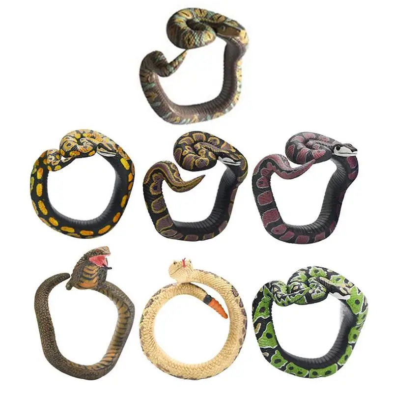 

Реалистичный Змеиный браслет для Хэллоуина, косплей-вечеринки