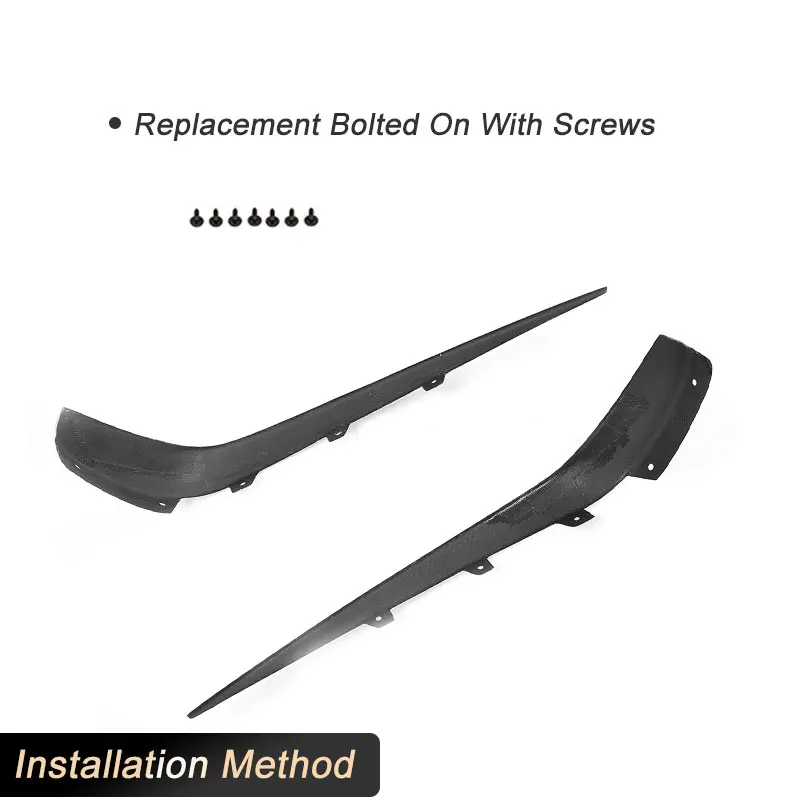 Передний бампер из углеродного волокна для Mercedes Benz CLS Class W218 CLS63 AMG S Sedan 4-дверный