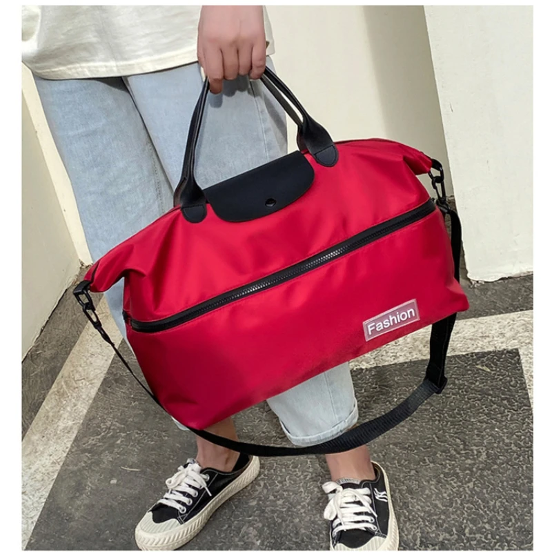 2022 модная дорожная сумка Повседневная для спортзала багажа расширяемая