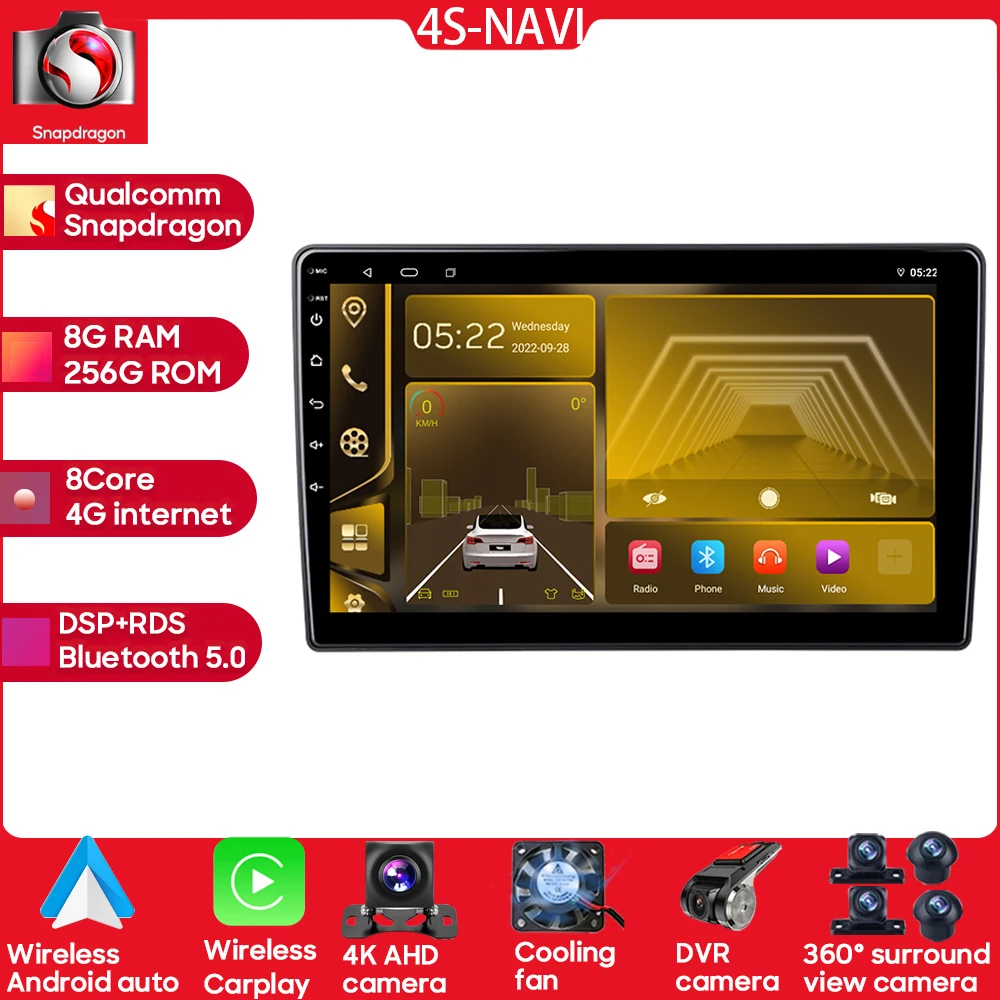 

Andorid For Citroen C3-XR 2019 - 2020 Car Radio Multimedia Player GPS Navigation WIFI Carplay 360 Camera No 2 Din 4G