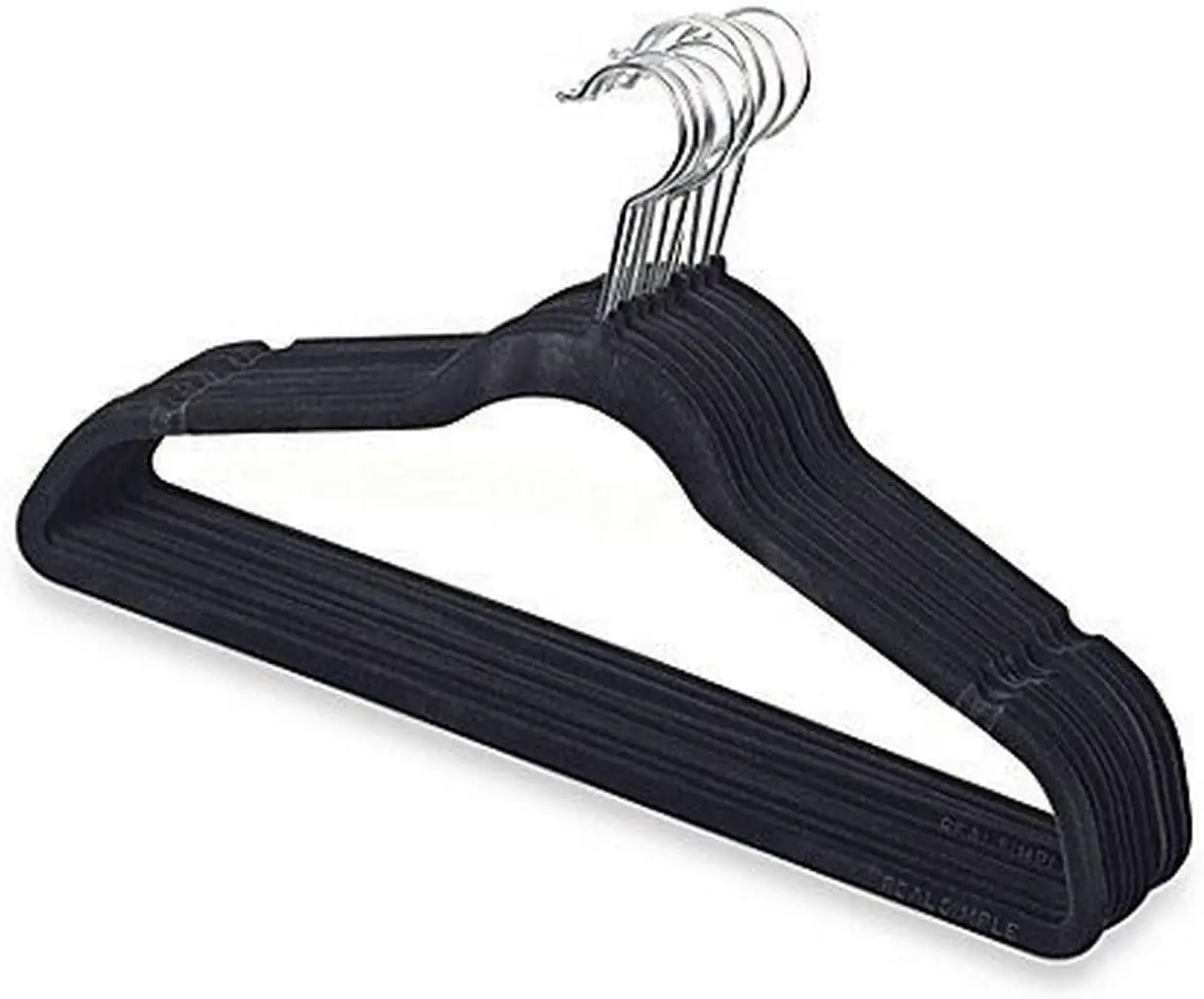 

Size Black Velvet Suit Hangers - 50 Pack