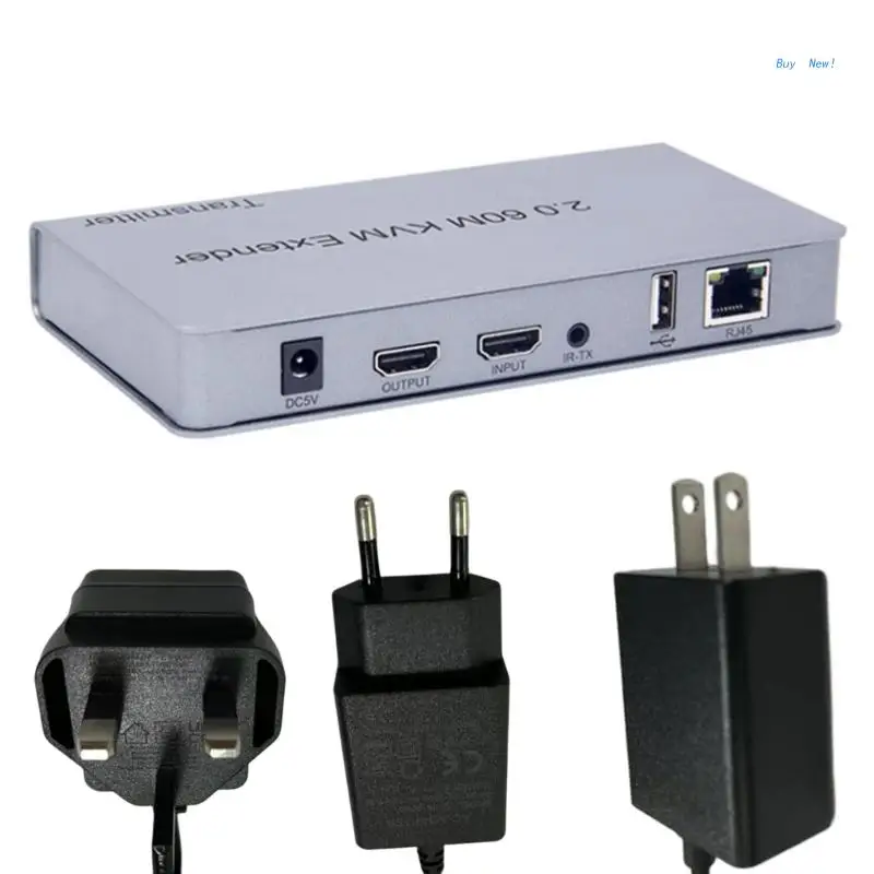 

USB KVM 60M KVM удлинитель передатчик приемник через RJ45 Ethernet CATCat5e/6
