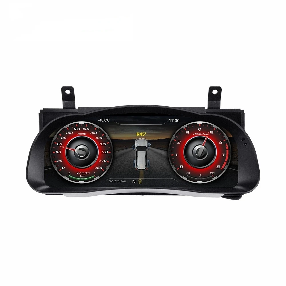 

12.3" Car LCD Instrument Plug And Play For Toyota Highlander 2015-2019 Digital Dashboard Panel Instrument Cluster Speedometer
