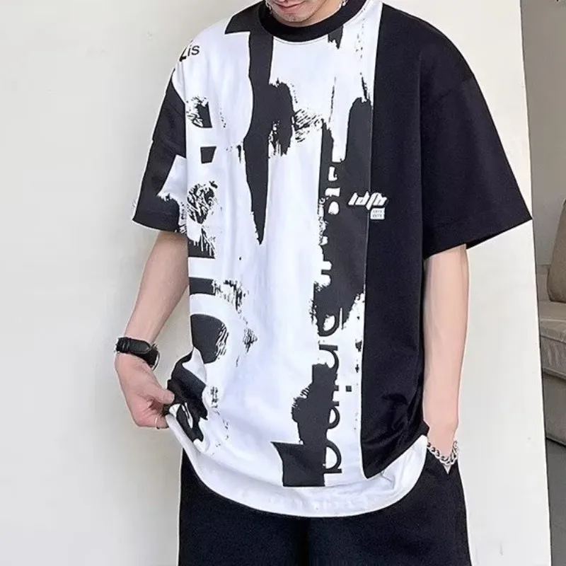 

Summer Men Casual Outdoor T-Shirt Euro Y2k Tops Club Rc Lens Plus Size Sport Fast-Dry Breathable Valorant Tees Sailor Clothing