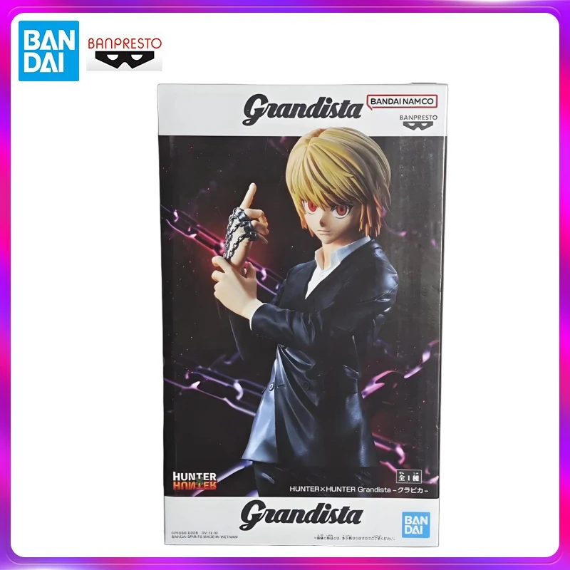 Фото В наличии Bandai Banpresto Grandista Anime HUNTER x HUNTER: Оригинальные коллекционные фигурки Курапики, игрушки-модели, подарки TT №1