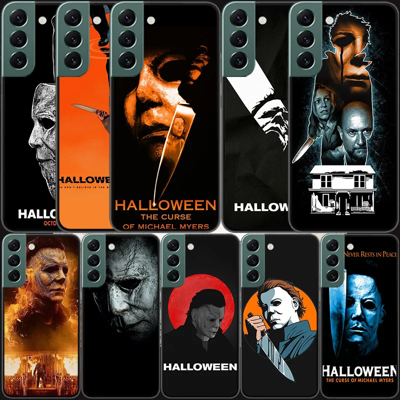 

Halloween The Curse Of Michael Myers Horror Movie Phone For Samsung Galaxy S20 FE S21 Plus S22 Ultra Case S10 Lite S9 S8 S7 Edge