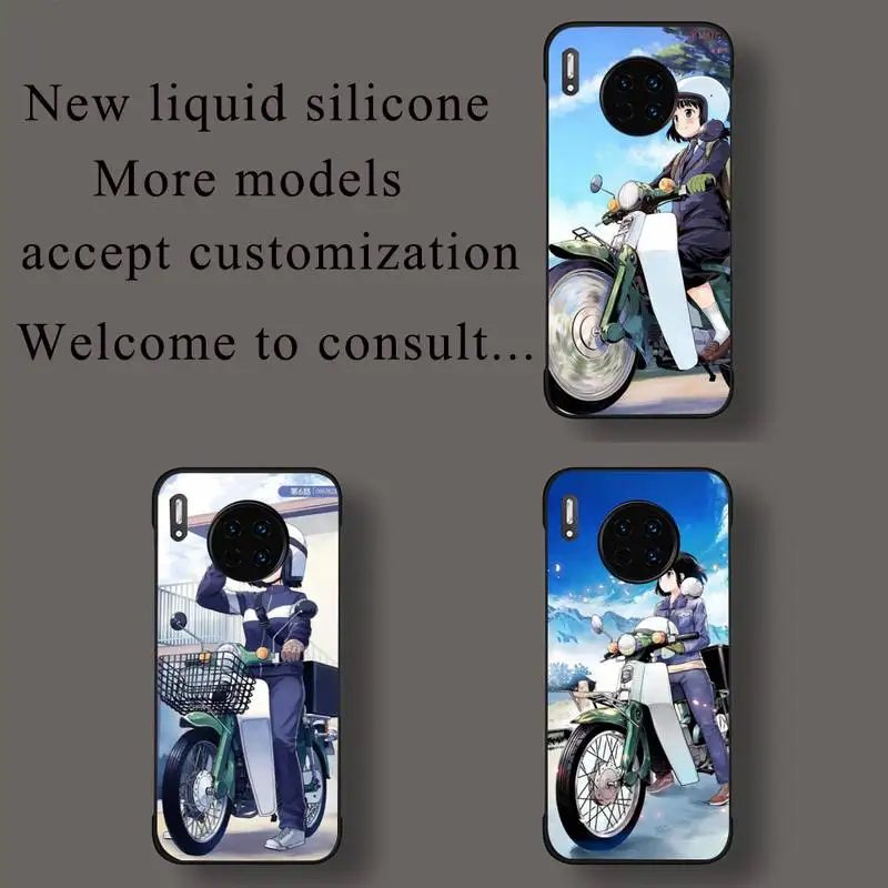 

Super Cub anime Phone Case For Huawei honor Mate 10 20 30 40 i 9 8 pro x Lite P smart 2019 nova 5t