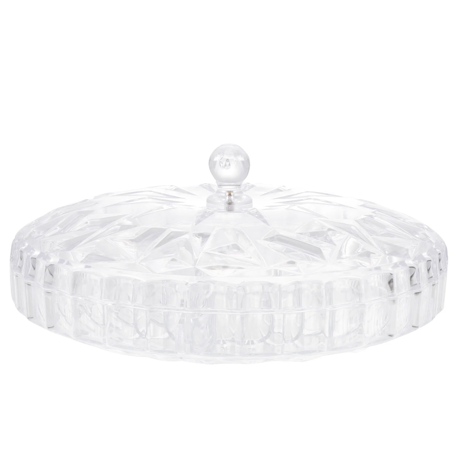 

Tray Serving Fruit Snack Lid Divided Platter Party Candy Appetizer Box Compartment Plate Dish Storage Trays Container Containers