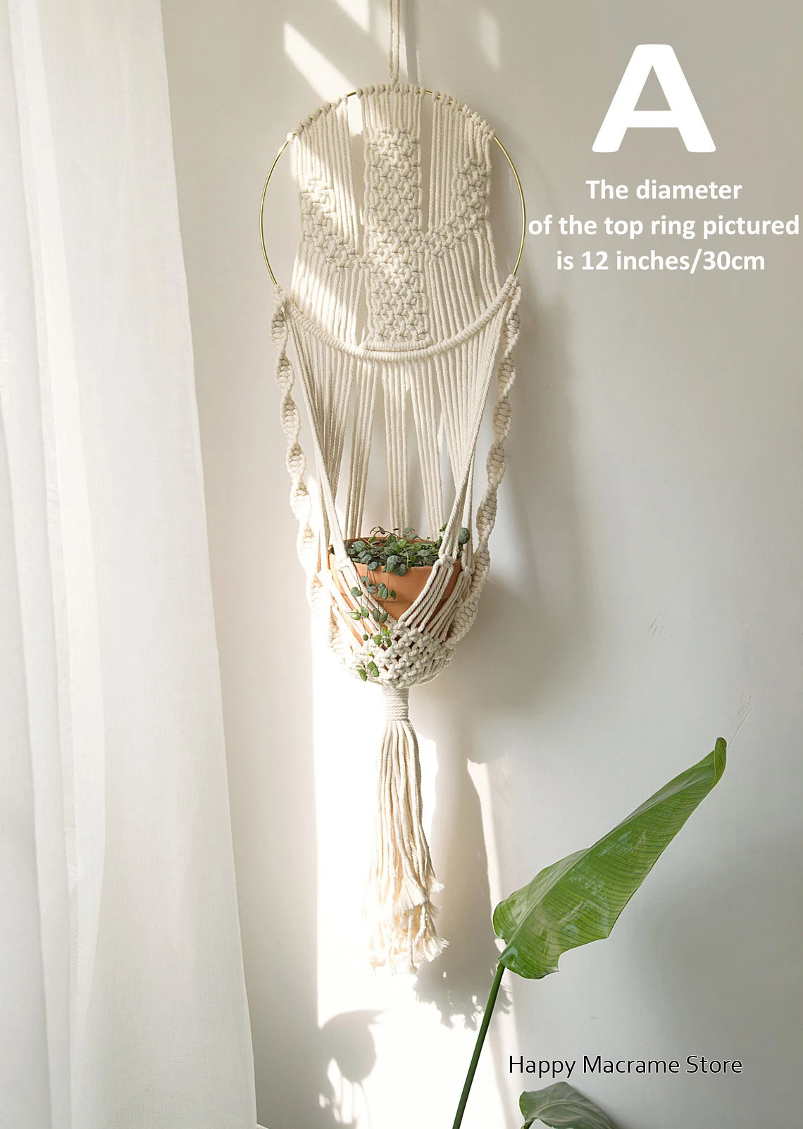 Веревка для подвешивания искусственных растений подставка гамака подвеска