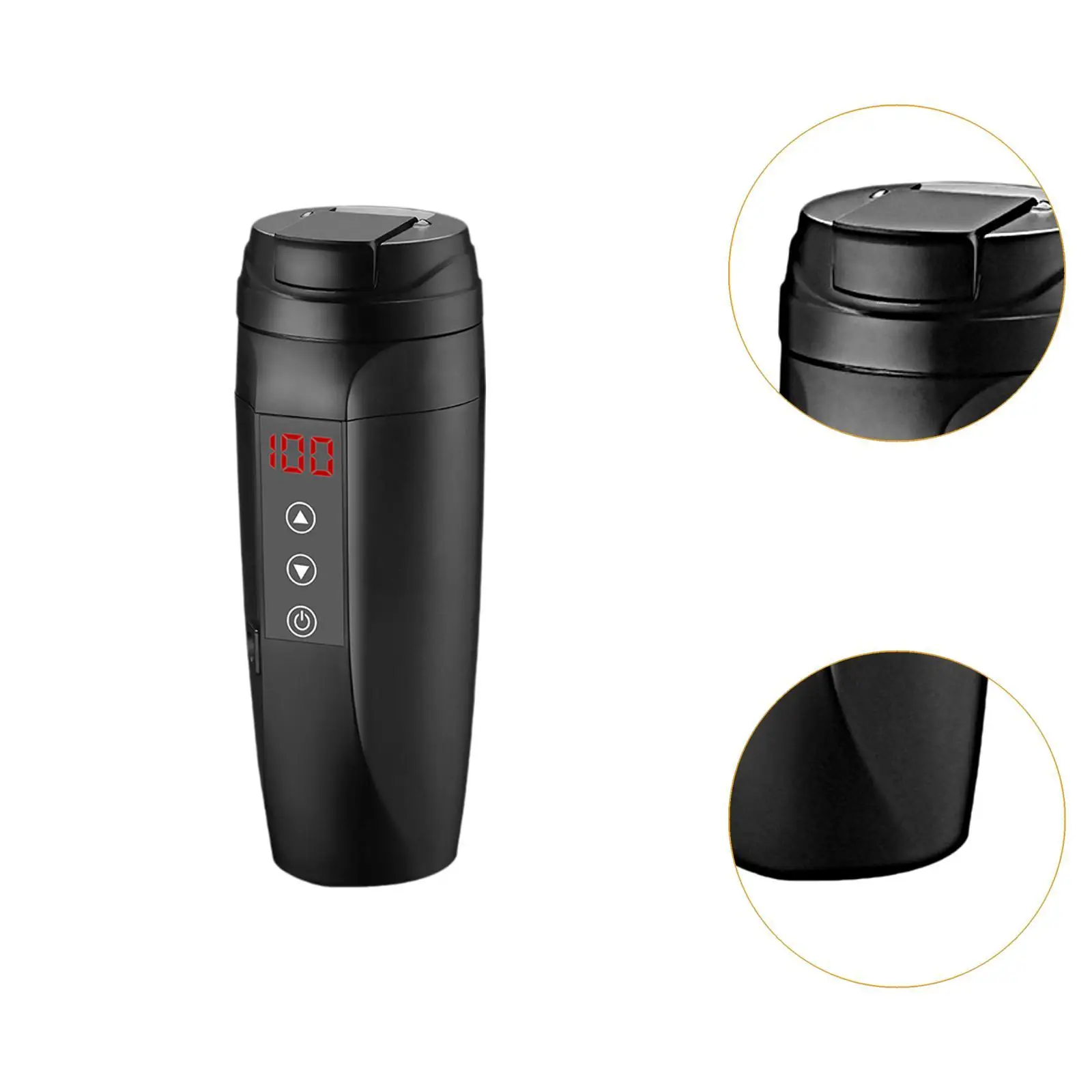 400 мл портативный автомобильный электрический чайник для быстрого кипячения