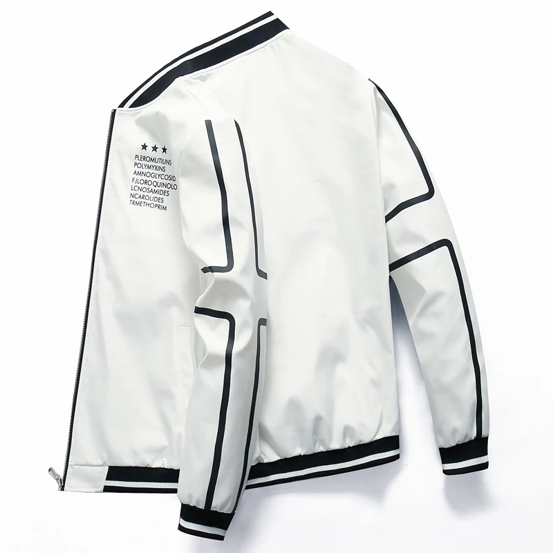 

Autum Winter Men's Bomber Zipper Jacket Male Fashion Streetwear Pilot Coat Casual Slim Fit Baseball Jackets Men Clothing