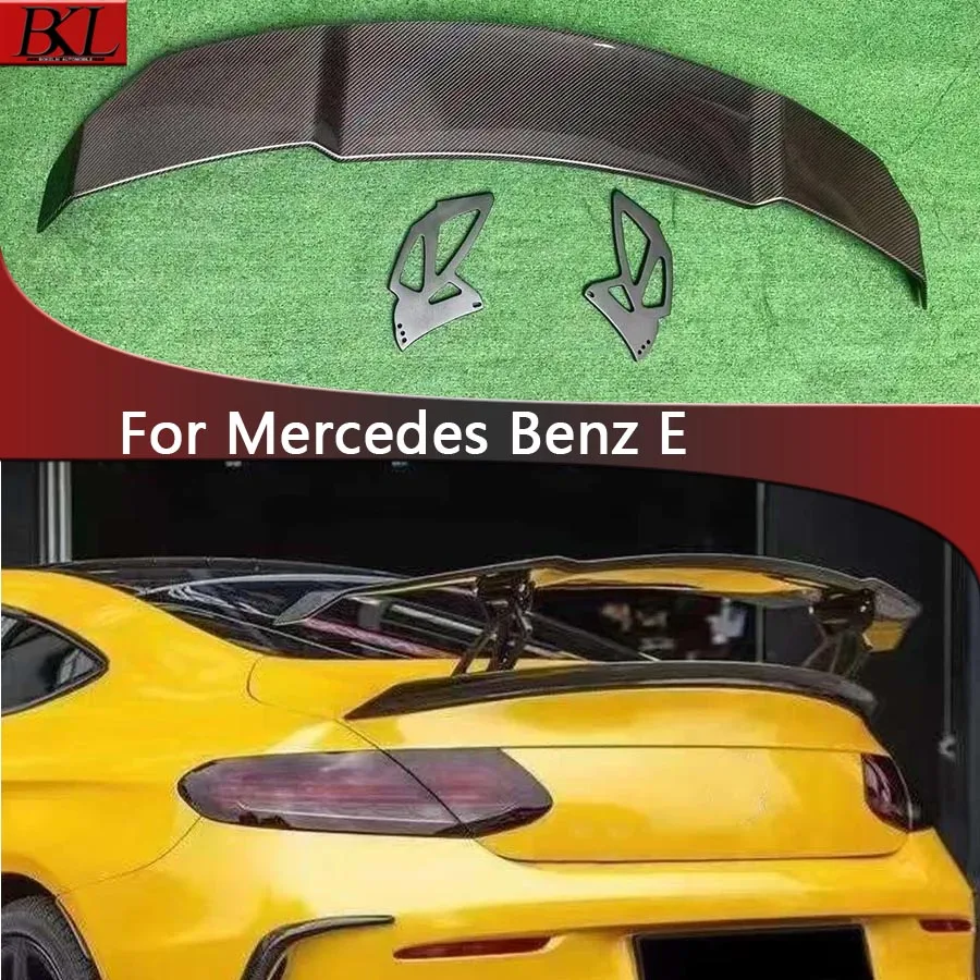 Для Mercedes Benz E Class W213 W238 E300 E350 V стильные задние ласты из углеродного волокна задний