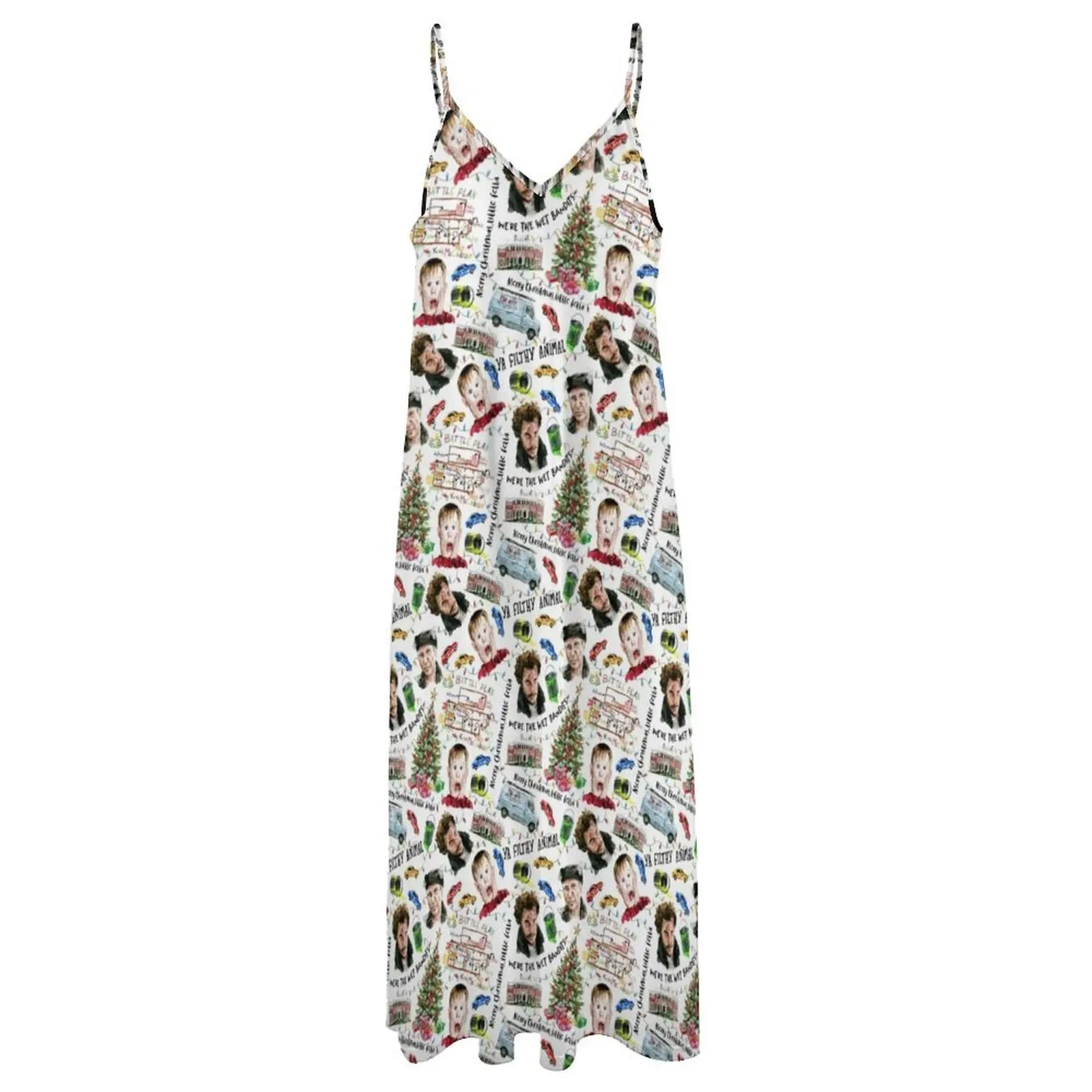 Один дома Кевин Маккалистер Рождественский праздник платье без рукавов одежда в