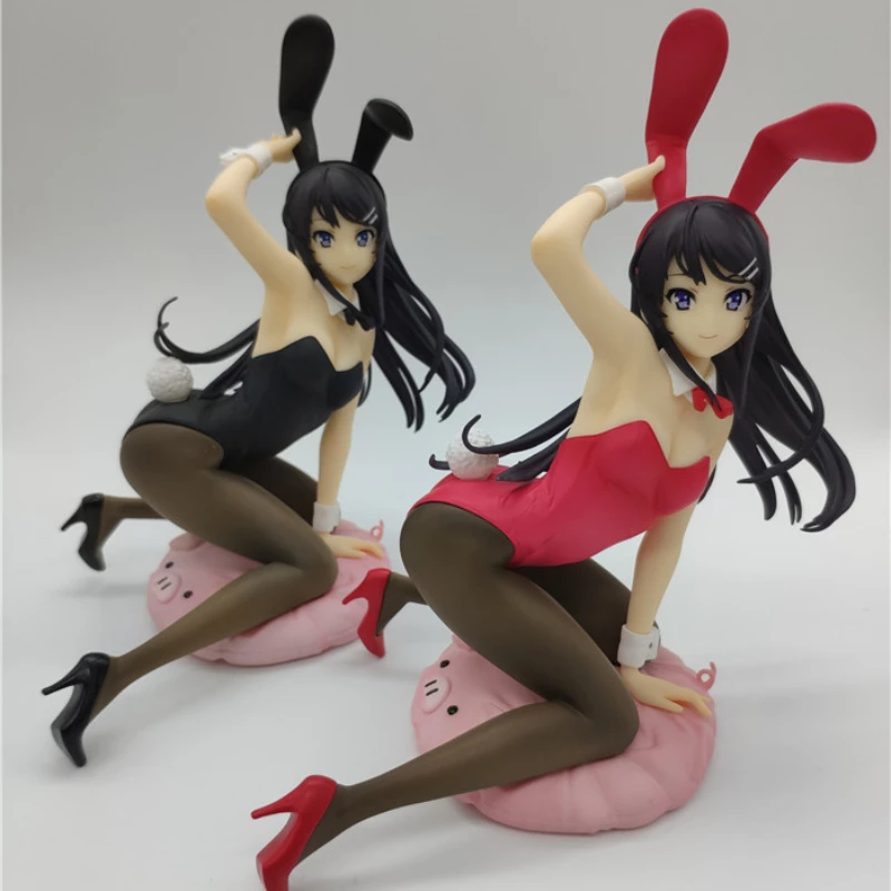 

Young Boys Don't Dream of Bunnies Sakurajima Mai Bunny Girl Like Sister Action Figure Anime Model Collection Ornamenst Toy