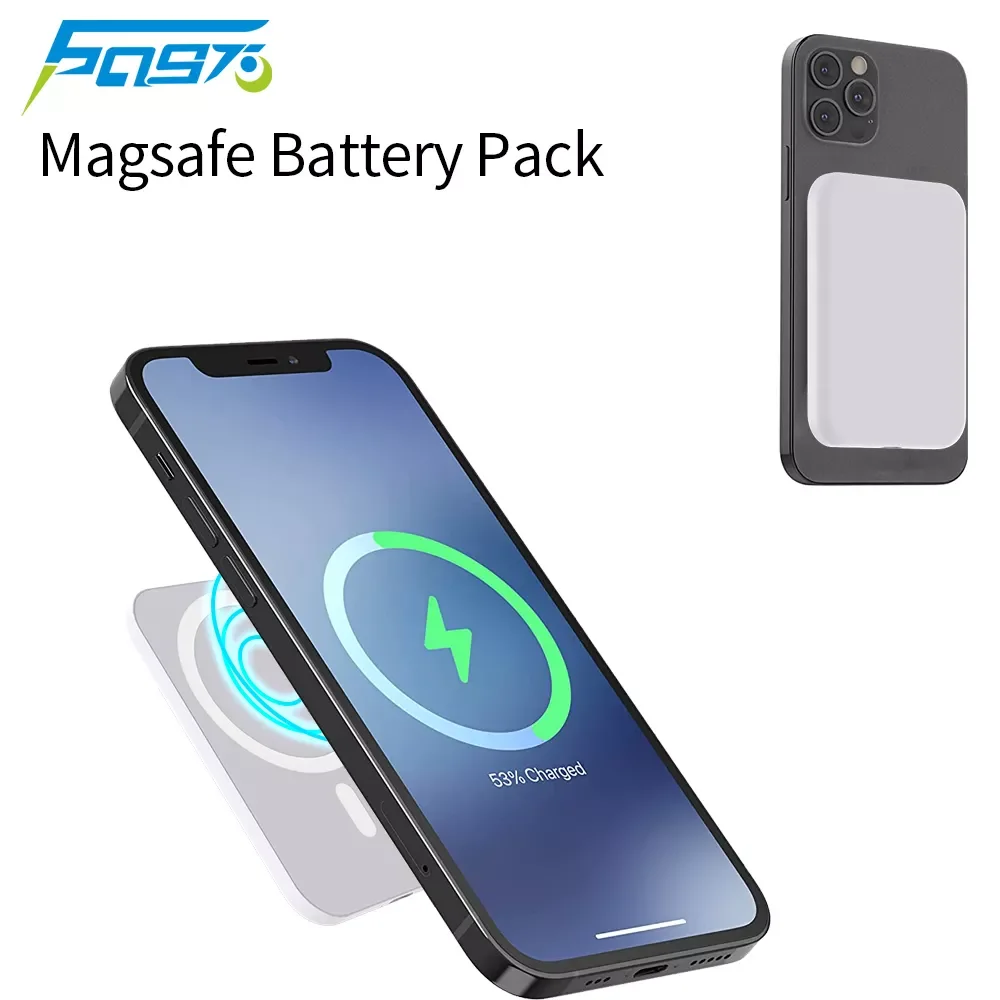 

2023NEW Magnetic Power Bank Mobile External Battery For iphone 13 12 13Pro 12Pro Max Mini 5000mAh Wireless Portable Charger Powe