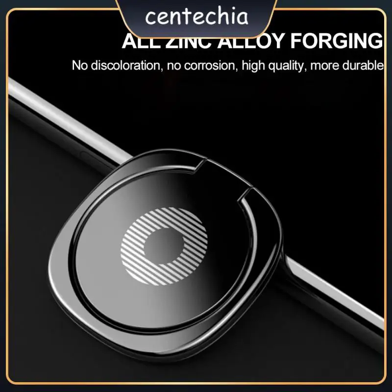 

Desktop Metal Phone Ring Holder Ultra-thin Finger Grip Universal Car Mount Stand Stand For Smartphone For Huawei Rotation