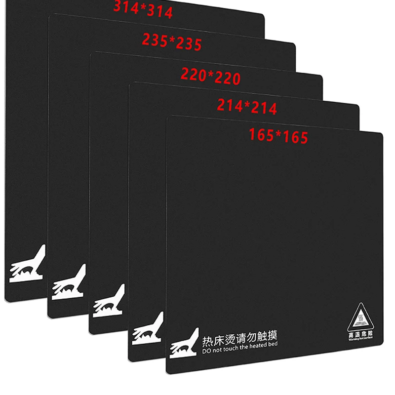 

3d принтер Hot Bed Post Paper Hot Bed алюминиевая подложка печатная наклейка красивый матовый горячий матрас с защитой от деформации Edge A9E8