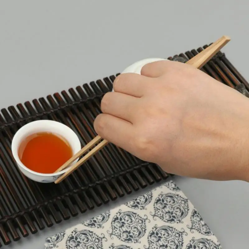 

Bamboo Tongs Wood Food Toast Salad Tongs Toaster Bacon Sugar Ice Tea Tong Clip Wholesale