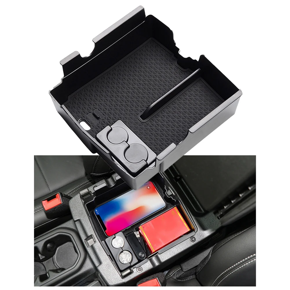 

Center Console Organizer Storage Box For Jeep Wrangler JL Gladiator JT 2018-2021 High-capacity For Car Interior Parts