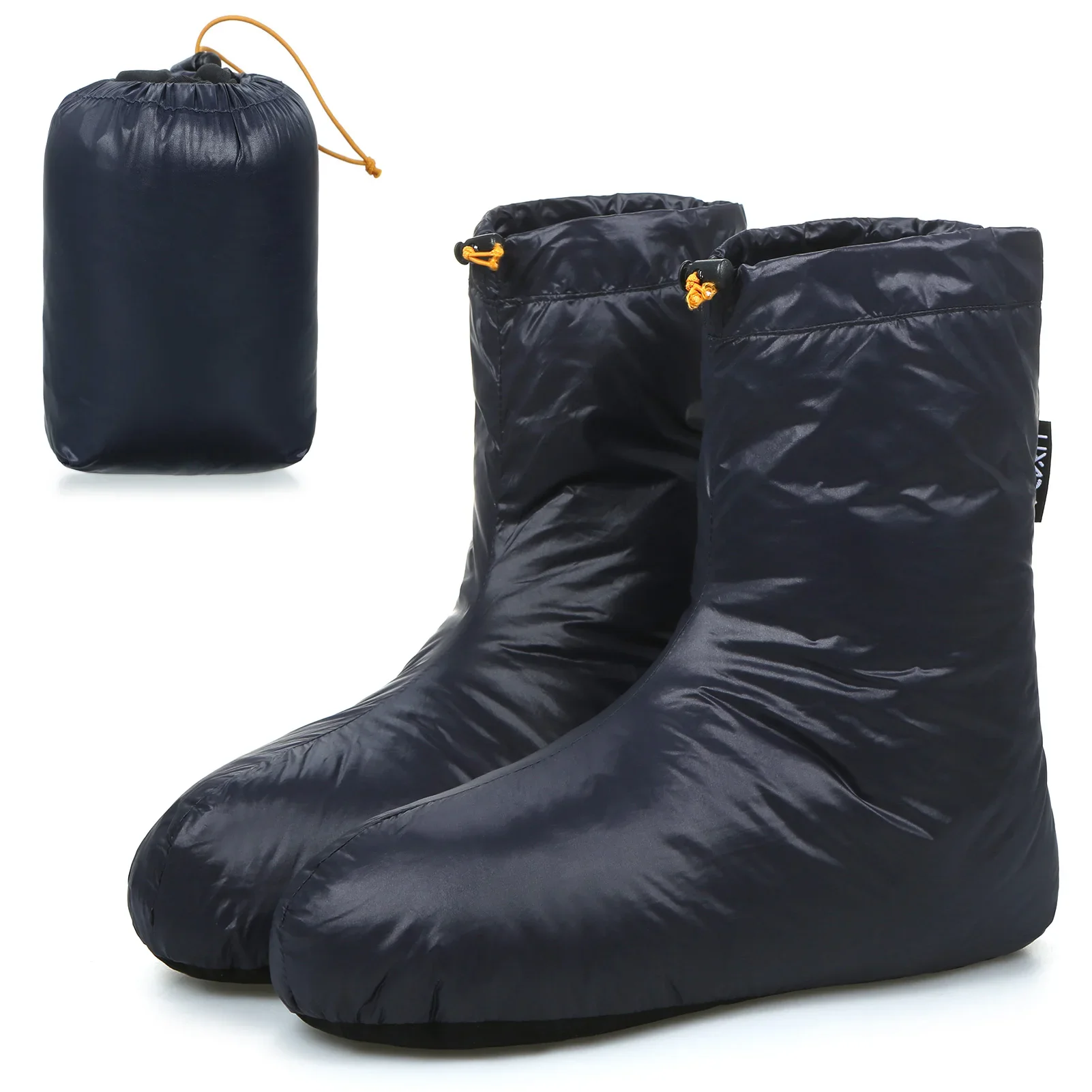 

Booties Down Bag Boots Soft Lixada Filled Warm Sleeping Socks Windproof For Down Slippers Camping Sleeping Tent Winter