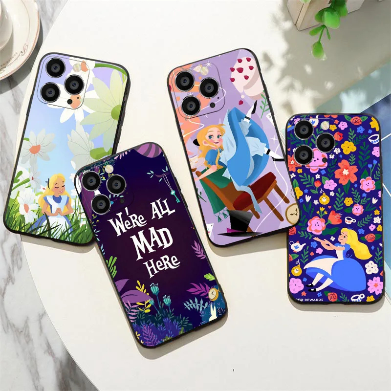 Чехол для телефона CK-1 Алиса в стране чудес OPPO A76 A54 A77S A60 A40 A80 Reno 2 2F 3 4F A55 A56 F7