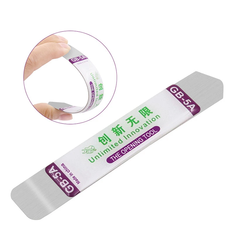 

Soft Thin Stainless Steel Pry Blade LCD Screen Opening Tool for Phone Repair All Phone Touch Screen Repair Kit Pry Slice