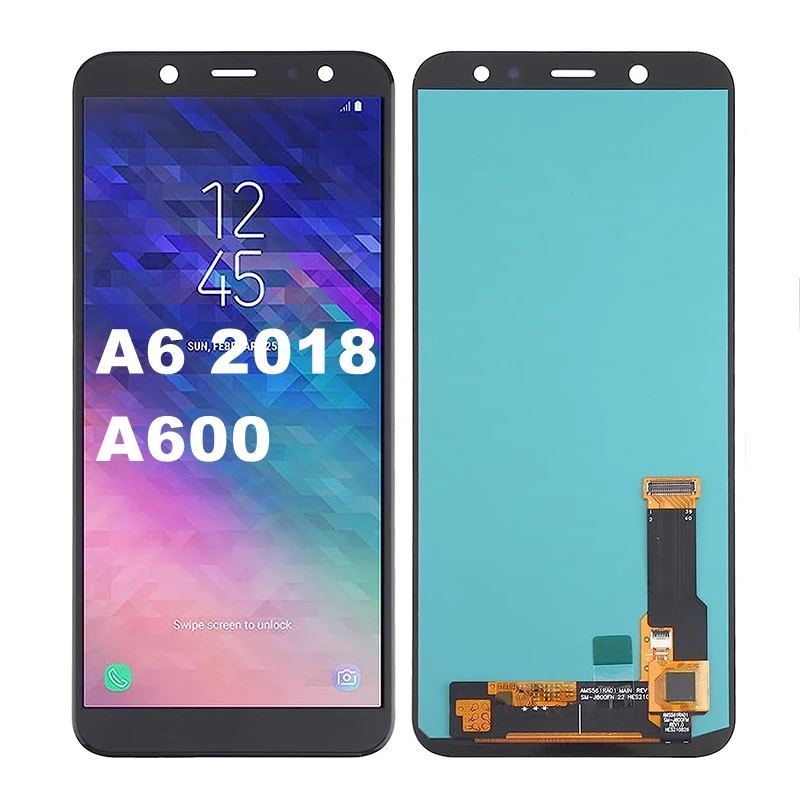 

5.8" LCD For Samsung Galaxy A6 A600 Touch Screen Digitizer Display Assembly For Samsung A6 A600F A600FN LCD Display