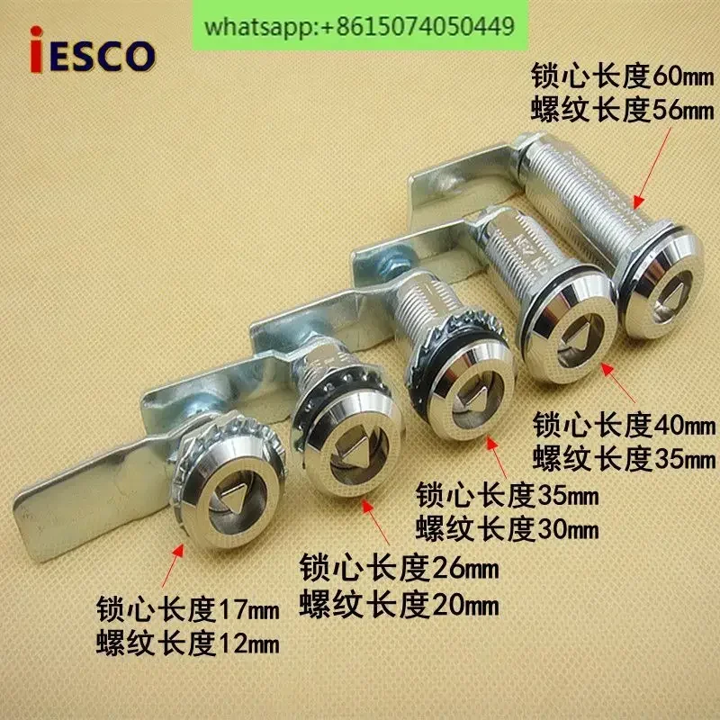 10 шт. распределительный замок iesco для электрических коробок механизм треугольный