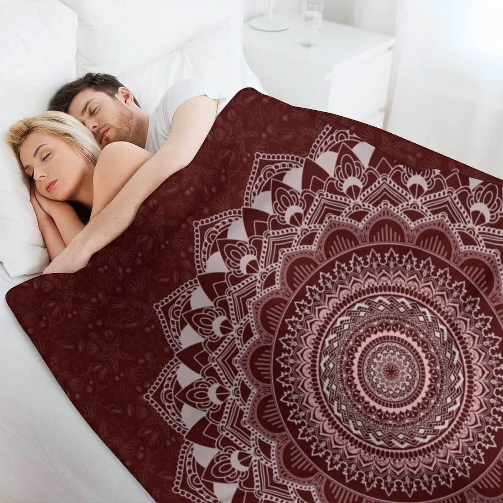 Одеяло College of Charleston Мандала диван спальный мешок мягкие одеяла