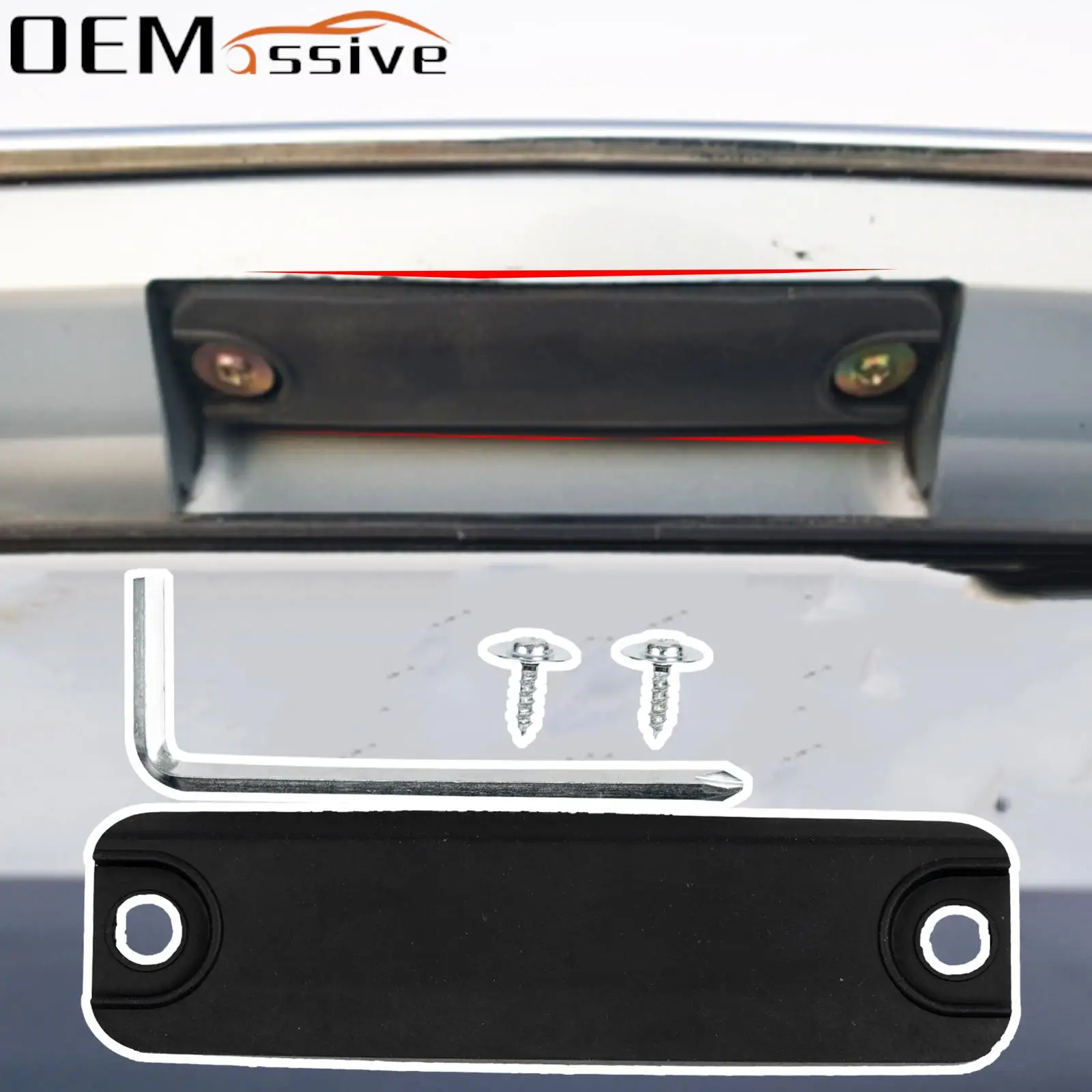 

For Scion xB XP30 tC AT10 Lexus RX350 GS350 LS460 Toyota Car Trunk Hatch Liftgate Switch Latch Release Button Cover Accessories