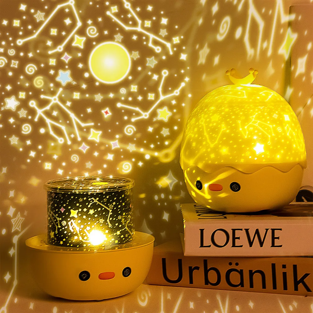 

Led Star Projector Lamp Starry Sky Night Light With BT Speaker Room Decorative For Kids Baby Gift Bedroom Decor USB Charging