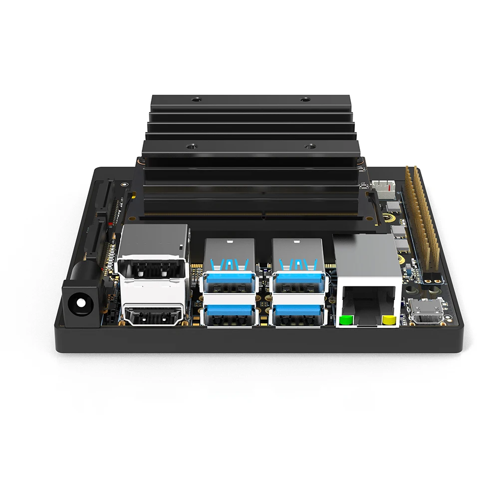 Фото Комплект разработки Jetson NANO с основной платой 4 ГБ и несущим модулем 472GFLOPS Плата разработки AI B01-T №2