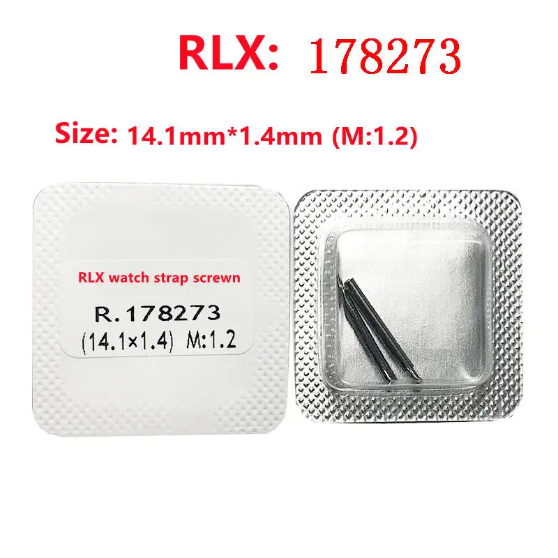 Watch Accessories Strap Screw Rod Steel Band Link Shaft Bolts Fit for RLX Bracelet 116233 178273