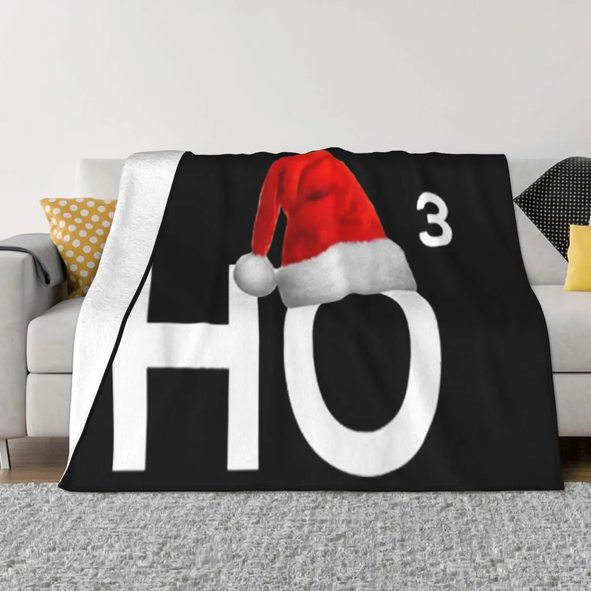 Забавное математическое рождественское одеяло в стиле Хохо для женщин и мужчин